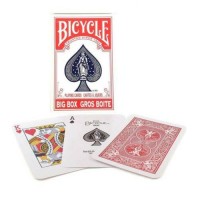 Bicycle Big Box kortos (raudonos)